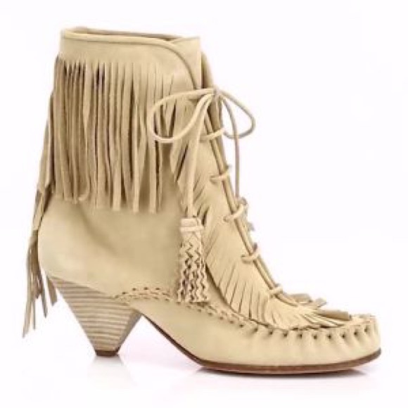 Coach 1941 fringe suede booties😍 - Picture 7 of 9